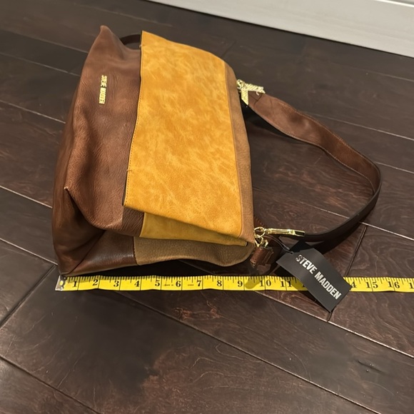 Steve Madden Brown and Tan Shoulder Bag NWT - Picture 14 of 16